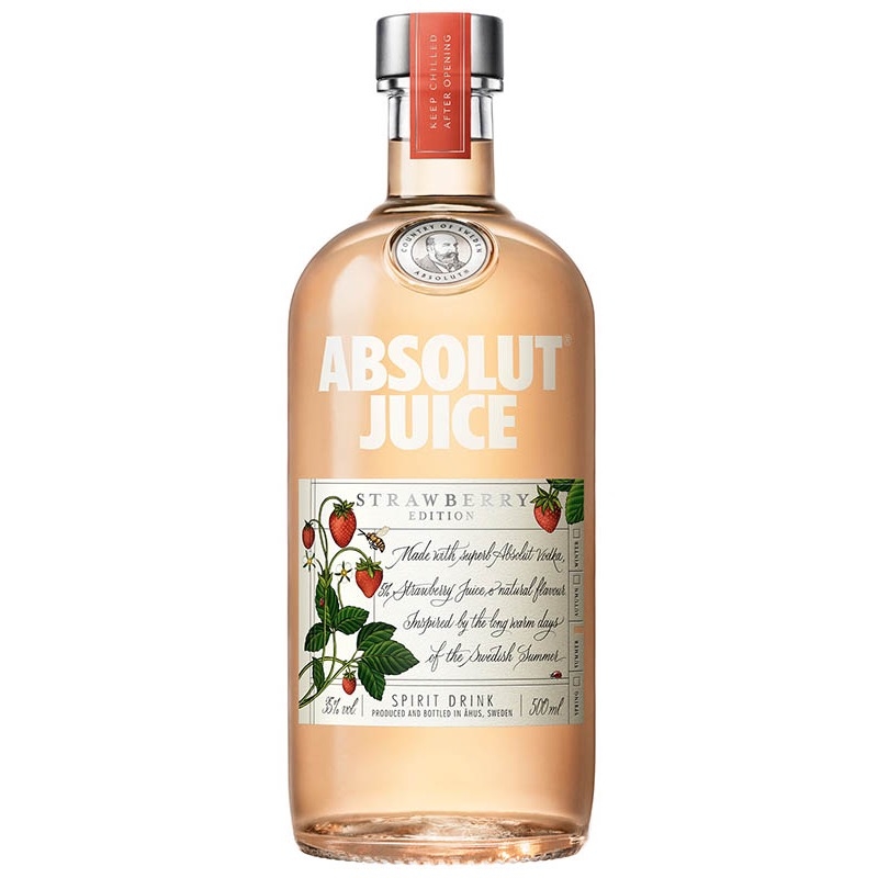 Absolut Juice Strawberry Edition